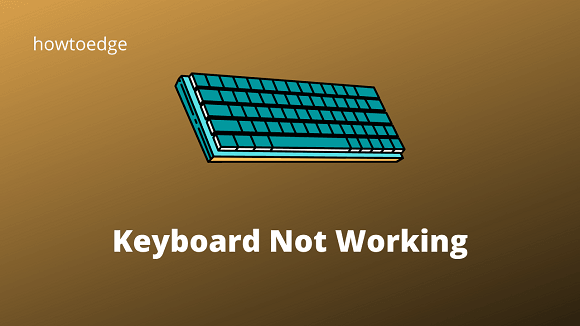 Keyboard not working in Windows 11