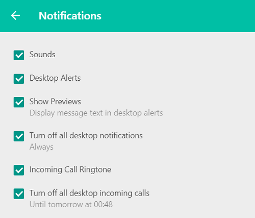 WhatsApp Sound and Notifications