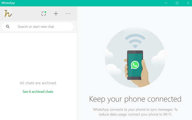 Use Whatsapp Desktop