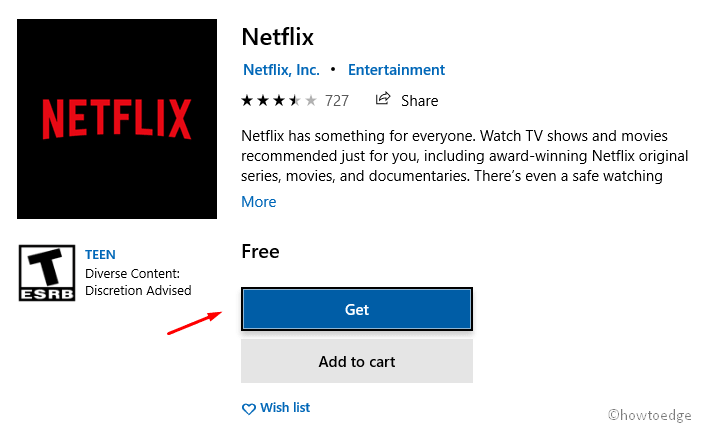 Netflix App Volume Remaining at 100%