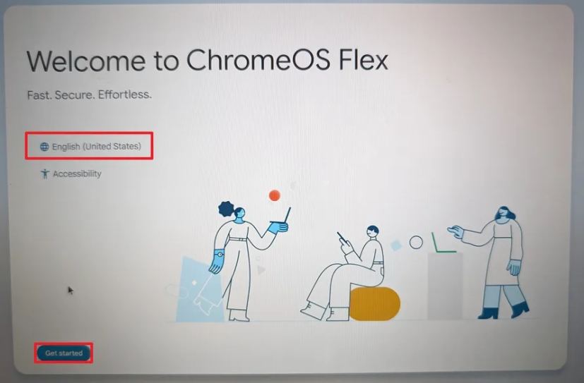 ChromeOS Flex setup