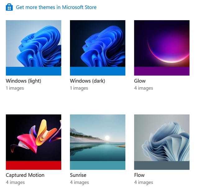 Windows 11 Wallpapers Themes