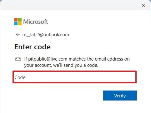 Switch to Microsoft account