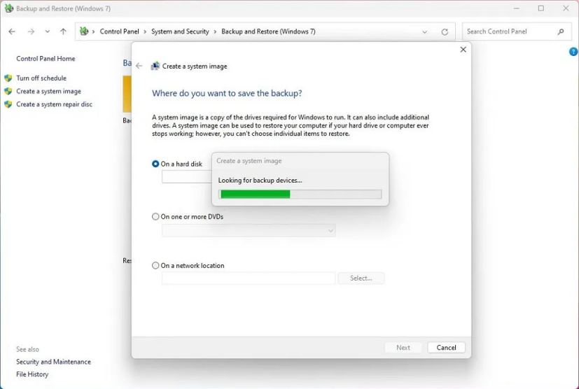 Windows 11 full image backup