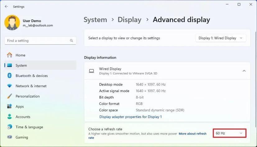 Windows 11 23H2 enable DRR