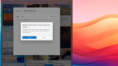 How to disable news feed from Widgets on Windows 11