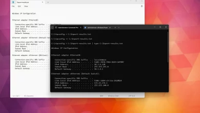 How to send command line output to text file on Windows