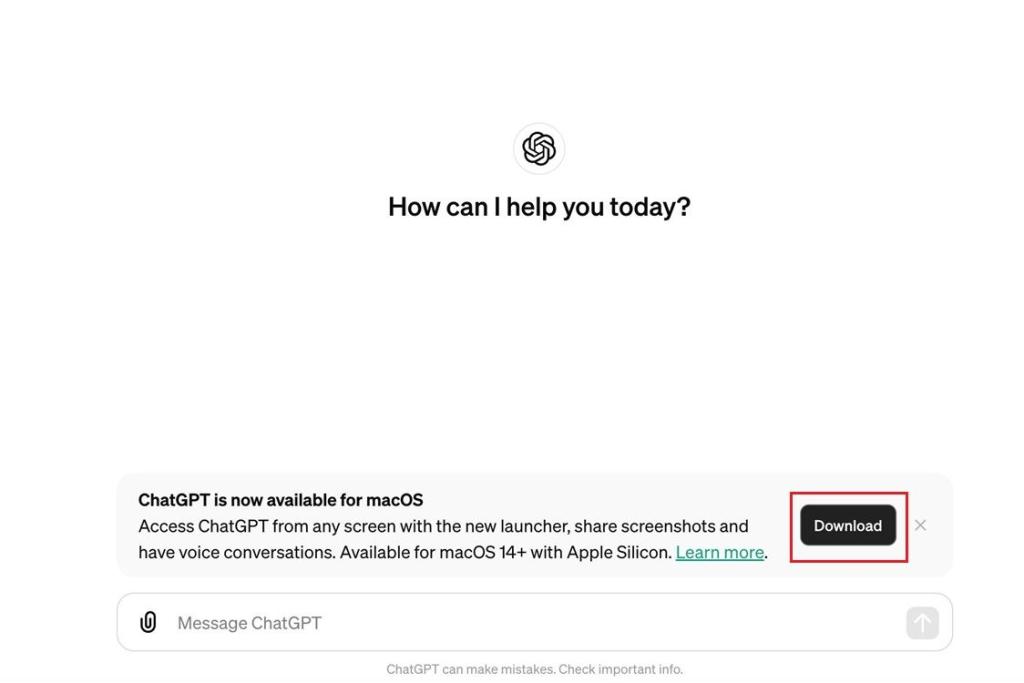 download chatgpt macos app