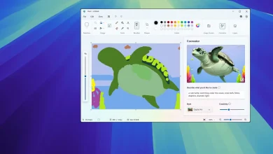 How to use Cocreator AI to create digital artwork on Paint for Windows 11